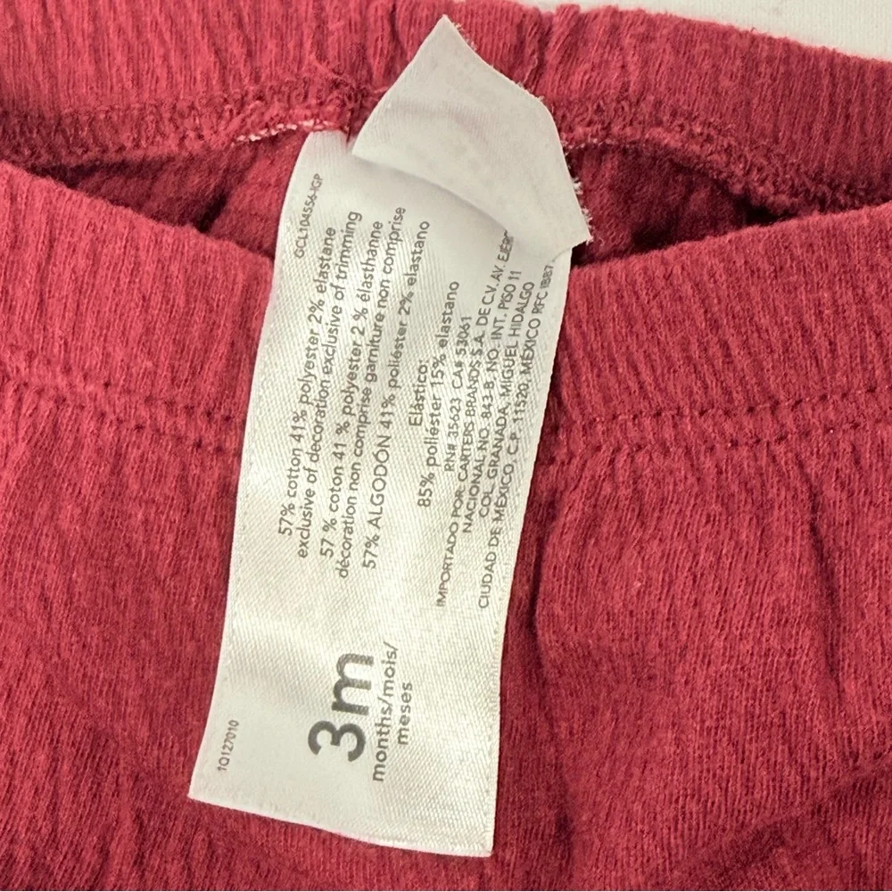 Carters cotton peplum